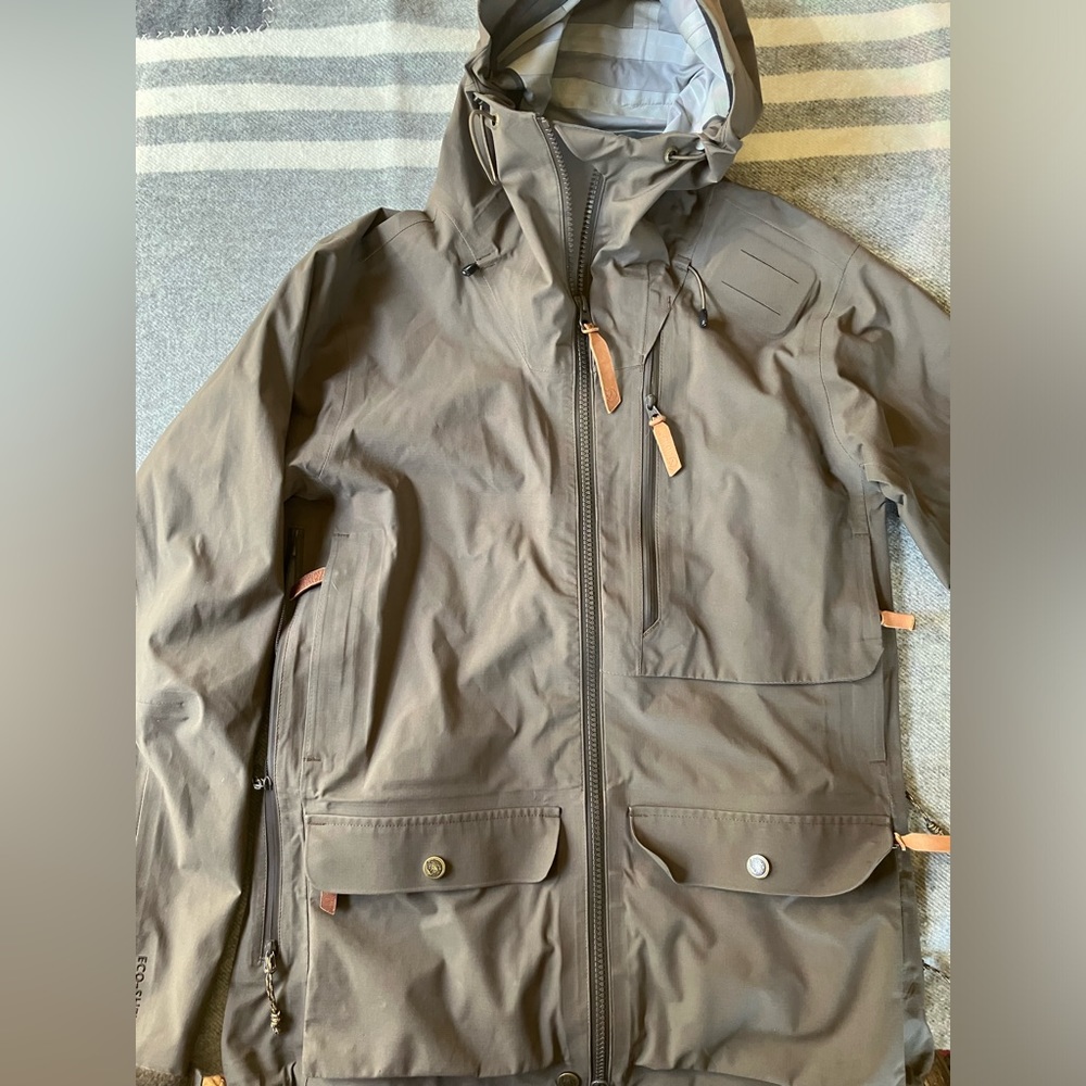 Fjallraven “Lappland eco shell” technical rain jacket